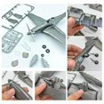 thumbnail image 2 of Modèle Réduit d'Avion WWII P-51 à l'Échelle 1:48 pour Adultes Argent, 2 of 5