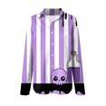 thumbnail image 5 of Godom Button Down Shirts for Women V Neck Funny Halloween Graphic Long Sleeve Tops Fall Blouse, 5 of 5