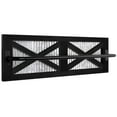 thumbnail image 5 of Autumn Alley Farmhouse Rustic Towel Rack Holder - Wood Towel Rack - Farmhouse Towel Holder for Rustic Bathroom and Farmhouse Kitchen Style D?cor - 24" Wall Mounted, Rustic Black, 5 of 7