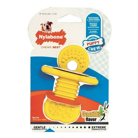 UPC: 0018214823308 | Nylabone Puppy Rubber Teethers Small Vanilla Flavor