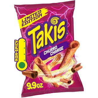 4 pack) Takis Zombie 9.9 oz Sharing Size Bag, Habanero & Cucumber