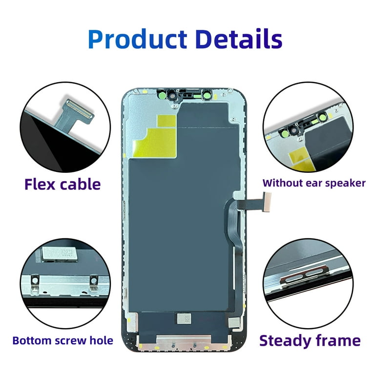 Écran de rechange pour iPhone 12 Pro Max (A2342, A2410, A2412, A2411) 6