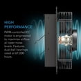 thumbnail image 4 of Extractor de aire AC Infinity AIRLIFT S14 de 14" con 10 velocidades y motor EC, 4 of 7