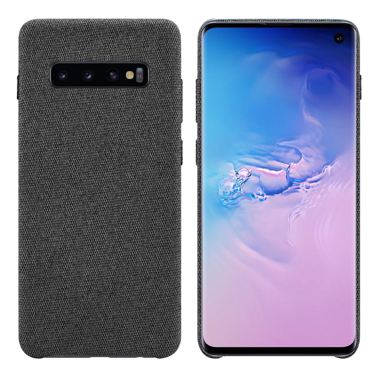 Samsung Galaxy S10 Case, Durable Slim Fabric Case for Samsung Galaxy