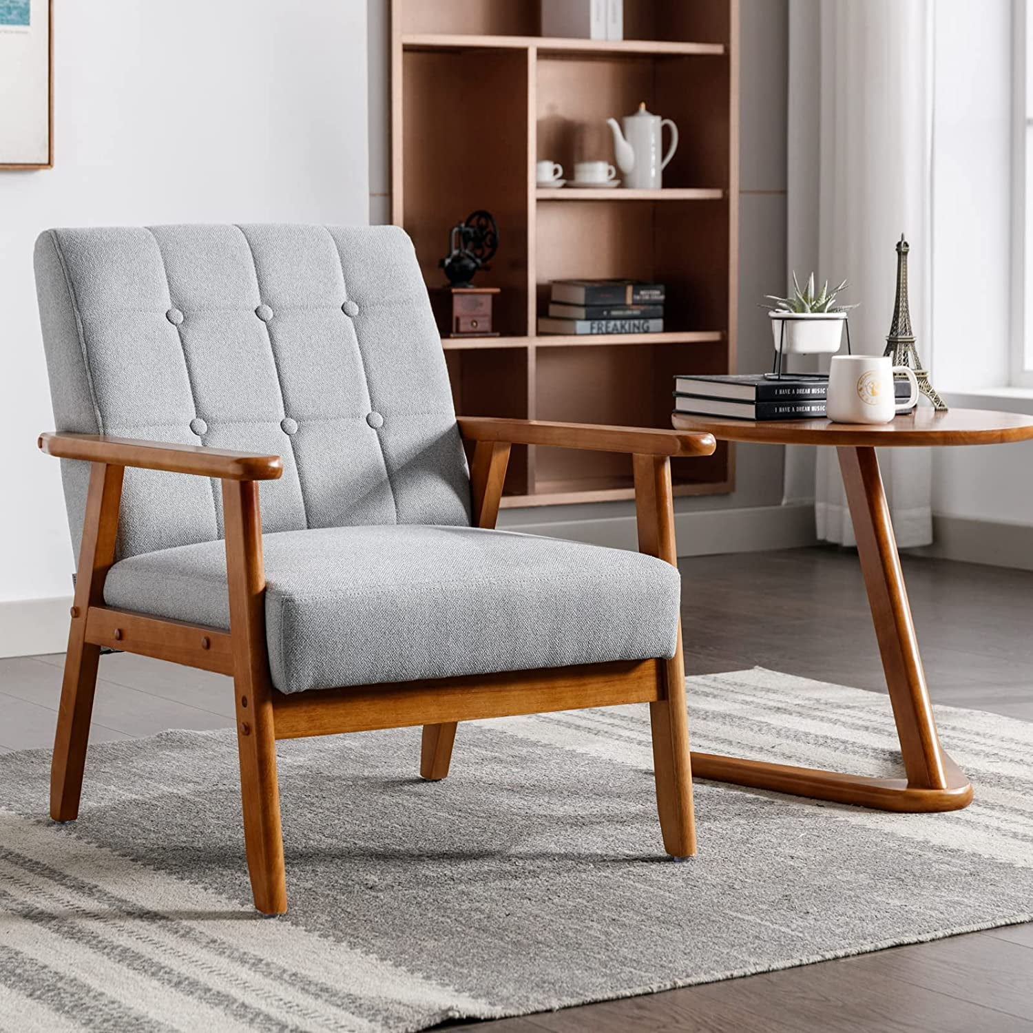 LuxyHome Mid Century Modern Reading Chairs for Adults