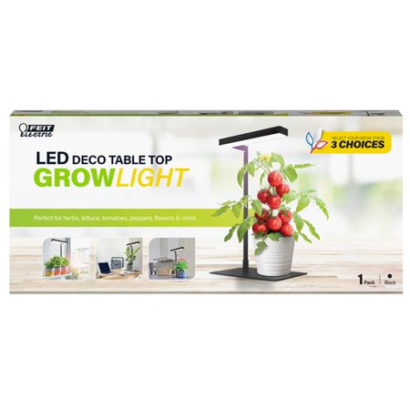 3009484 GROW LGHT/STD LED 14W WH Feit Electric Grow Light Stand (Pack of 1)