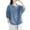 Blue, variant on Women Blouses Top Teen Undershirt Woman Women Short Sleeve Print Tops Ladies Long Sleeve Soft Tops Junior Medium Loose Fitted Shirt Scrub Tees for Long Casual Shirts Womens Blouses Top Black XL