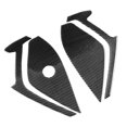 thumbnail image 1 of 4x cubierta de choque de puerta automotriz, Protector de fibra de carbono antiarañazos para reemplazo A90 shamjiam Embellecedor de la cubierta del panel de protección, 1 of 5