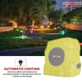 thumbnail image 2 of 5 Core Rock Speaker Outdoor Waterproof Bluetooth Garden Speakers Solar & USB Charging RGB Colors for Patio Pool & Home, 2 of 14