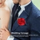 thumbnail image 5 of Broche, delicados pasadores de acero inoxidable broche de boda, simple para el aniversario de bodas, 5 of 7