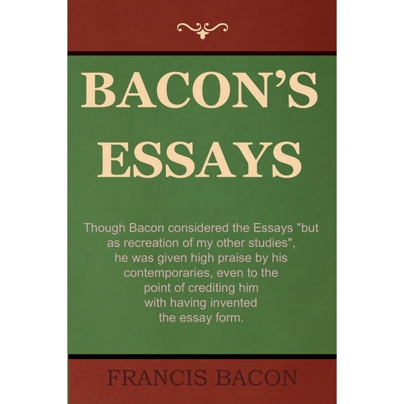 Bacon's Essays, (Paperback)