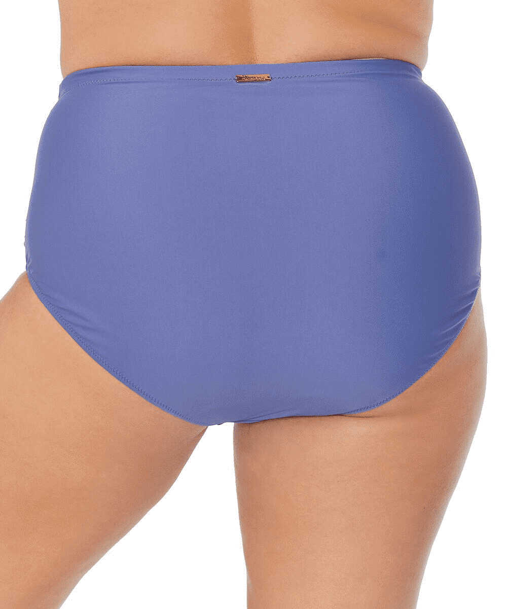 Women's Raisins Curve G840061 Plus Size Calina Solids Costa Swim Bottom (Eclipse 16W)