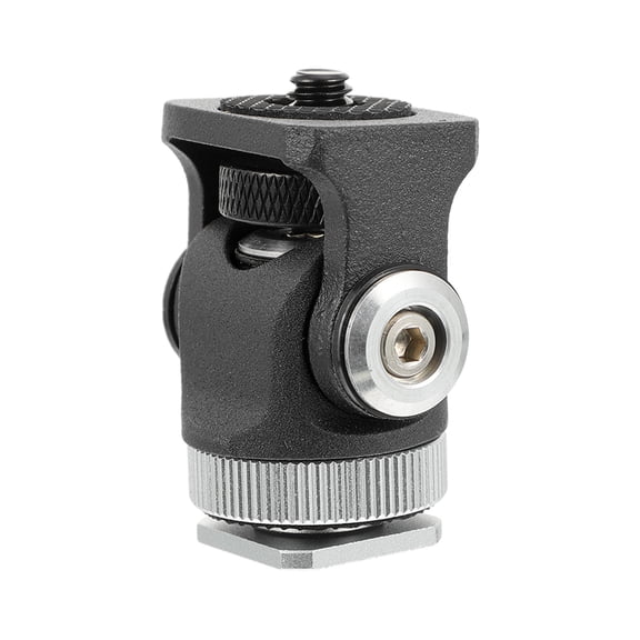 LEORX Adjustable Damping Tripod Head Mount Aluminum Alloy for Monitor Photography 1Set