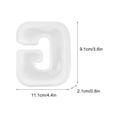 thumbnail image 2 of Aqestyerly Kitchen Essentials for Home Alphabet Cake Baking Mould English Letter Silicone Alphabet Letter, 2 of 2