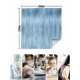 thumbnail image 4 of Blue Cloth Napkins Set of 8 Reusable Dinner Napkins, Modern Abstract Art Ombre Striped Cocktail Napkin Washable Table Napkins for Wedding/Holiday Party/Baby Shower 20"x20", 4 of 7