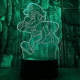 thumbnail image 1 of Cartoon Super Running Mario Bros Action Figure 3d Led Optica, 1 of 5