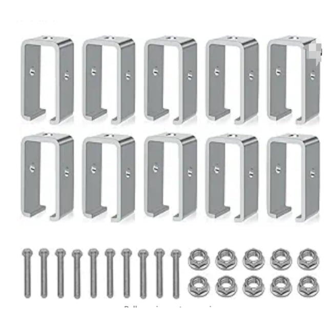 Channel Trolley Track Hanger Bracket for UNISTRUT Strut Channel, 1-5/8 Intermediate Support Hange Bracket for All 1-5/8" Channel