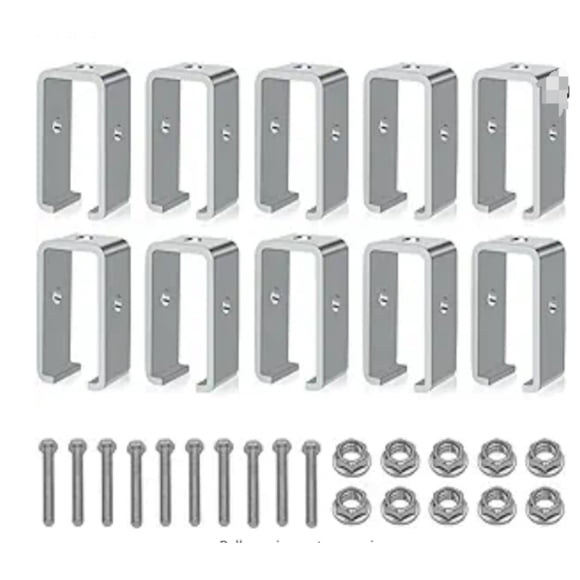 Channel Trolley Track Hanger Bracket for UNISTRUT Strut Channel, 1-5/8 Intermediate Support Hange Bracket for All 1-5/8" Channel