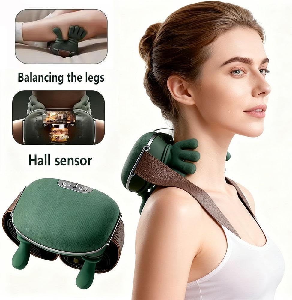 KRONDO Neck and Shoulder Massager, 2026 New Portable Hand Shoulder and Back Massagers Cervical Massager, Like Fingers
