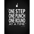 thumbnail image 2 of Rogan, Mark 15x18 White Modern Wood Framed Museum Art Print Titled - Creed One Punch, 2 of 4