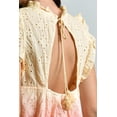 thumbnail image 3 of Blusa bordada Roman Fashion Algodon Juvenil 1590 Durazno rosa claro CH, 3 of 4