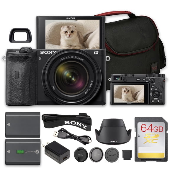 Sony a6700 26MP Mirrorless Camera with 16-50mm f/3.5-5.6 Lens Bundle
