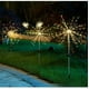 thumbnail image 3 of Lámpara de fuegos artificiales con energía solar insertada en todo el cielo, lámpara de alambre de cobre con forma de estrella, cadena de diente de león, lámpara impermeable para exteriores, lámpara, 3 of 4