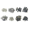 thumbnail image 1 of 100 Piezas de Cierre a Presión para Monederos, Bolsos Y Manualidades - Cierre de Botón a Presión - Botón Automático para Costura Y Reparación de Ropa, Zulema Presione el reemplazo del botón a presión, 1 of 8