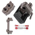 thumbnail image 2 of Caja de transmisión de Motor delantero de Metal, conjunto de caja de transmisión para coche trepador de control remoto SCX10 1/10, fácil instalación, 2 of 10