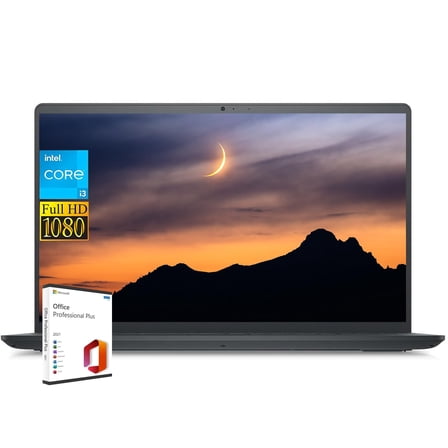 Dell 2024 Newest Inspiron 15 Laptop for Business, 15.6" FHD Display, Intel 6-core i3-1215U, 8GB RAM, 512GB SSD, Intel UHD Graphics, Wi-Fi 6, Windows 11 Pro, with Microsoft Office Lifetime License