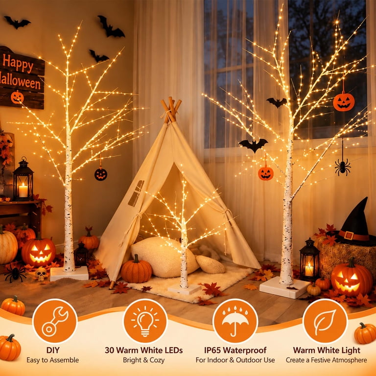 Warm White Fairy String Lights Battery Operated 12 Pack photo 7