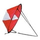 thumbnail image 2 of Vela de kayak, vela de kayak plegable con bolsa de almacenamiento y ventana transparente, resistente al viento. rojo, 2 of 9