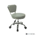 thumbnail image 4 of MAYAKOBA Salon Nail Pedicure Stool Pedicure Chair Dayton Grey Pneumatic, Adjustable, Rolling Salon Furniture & Equipment, 4 of 8