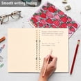 thumbnail image 4 of FORMRS 1-Subject Spiral Notebook 8" x 5" College Ruled 60 Refillable Sheet A5 Hard Cover, 2 Pack, Sweet Strawberry, 4 of 7
