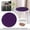 Purple #10, variant on Round Chair Cushions Set of 4 | 12-Inch Indoor Outdoor Seat Pads | Cotton Dining & Garden Chair Cushions | Universal Fit for Kitchen, Patio & Living Room Furniture