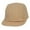 Khaki, variant on Top Headwear 5 Panel Hat For Men - Classic Canvas Camper Cap, Khaki