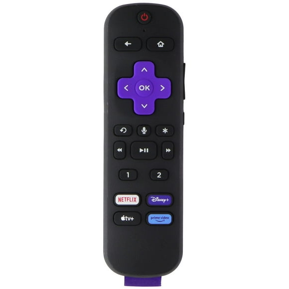Roku Télécommande RC-EL3 avec Boutons Vidéo Netflix/Disney+/Apple TV+/Prime (Usagé)