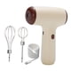 thumbnail image 2 of Batidora eléctrica de alimentos, batidora de masa, 5 velocidades, recargable por USB, espumador de leche Caqui, 2 of 3