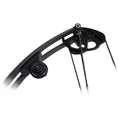 Axion Archery Hybrid Limb Damper for Split Limb Bow, Black, Small