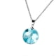 thumbnail image 3 of Simple Sky Cloud Resin Drop Necklace Time Gems Ball Pendant Chain Jewelry for Women Girls, 3 of 4