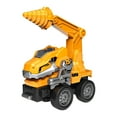 thumbnail image 1 of Modelo de Vehículo de Ingeniería, Juguete de Deformación, Coche de Guardería, Camión de Construcción, Juguete , Camión perforador amarillo, 1 of 8