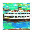 thumbnail image 1 of Ferry on the Seine - Canvas, 1 of 10