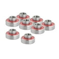 thumbnail image 4 of 8 Pcs ABEC 11 Longboard Roulement à Billes 8x22x7 Double Blindage Planche à Roulettes Trottinette Rouge, 4 of 8