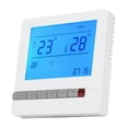 thumbnail image 4 of Temperature Controller, Thermostat Practical LCD  For Dining Room For Bedroom For Floor Heating For Water Heating, 4 of 8