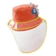 thumbnail image 3 of Sombrero anti-escupir perfecl para niños con cara de seguridad naranja a prueba de polvo, 3 of 7
