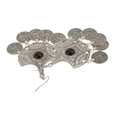 thumbnail image 4 of 1 pendientes bohemios pendientes de aleación de de gota novia gótico plateado, 4 of 6