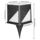 thumbnail image 5 of Lámpara Solar Lámpara LED de columna de calle para valla, luz de tapa de poste para exteriores, resistente al agua, 800mAh, blanco cálido, 5 of 9