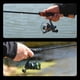 thumbnail image 4 of Carrete Metálico Pequeño para Caña de Pescar, Especial para Pesca con Señuelos, con Boca Inclinada y Copa de Línea., 4 of 8