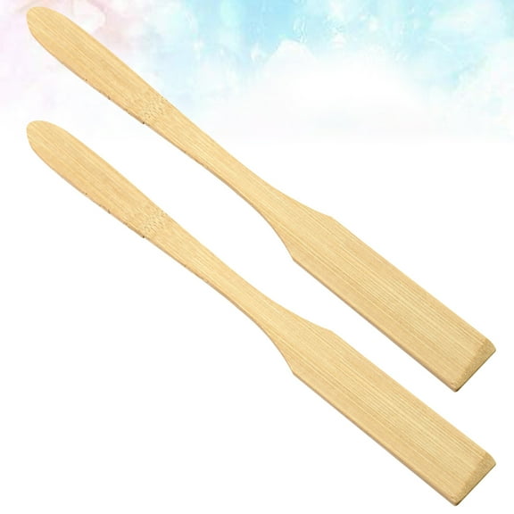 BESTYASH Set of 2 Wooden Coffee Stirring Paddles Reusable Stir Sticks for Daily Use