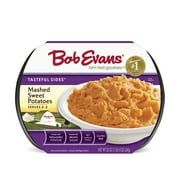 Bob Evans Mashed Sweet Potatoes, Refrigerated Dinner Sides, 22 oz, Pack of 1